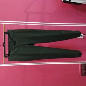 COS women's wool tailored dark green straight leg pants. GUC with one flaw. Size